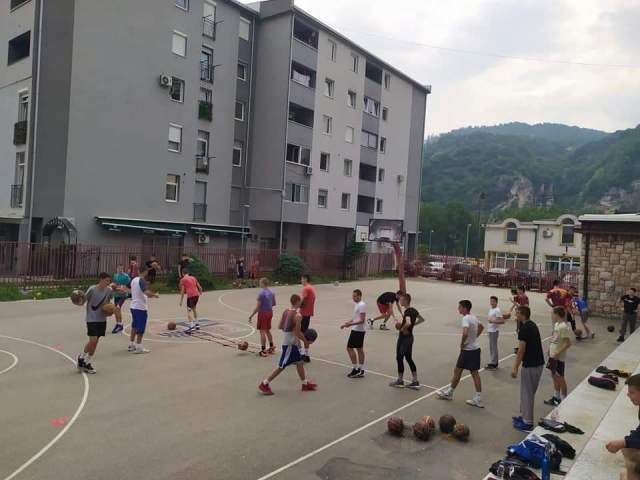 Sa teninga KK Zvornik basket