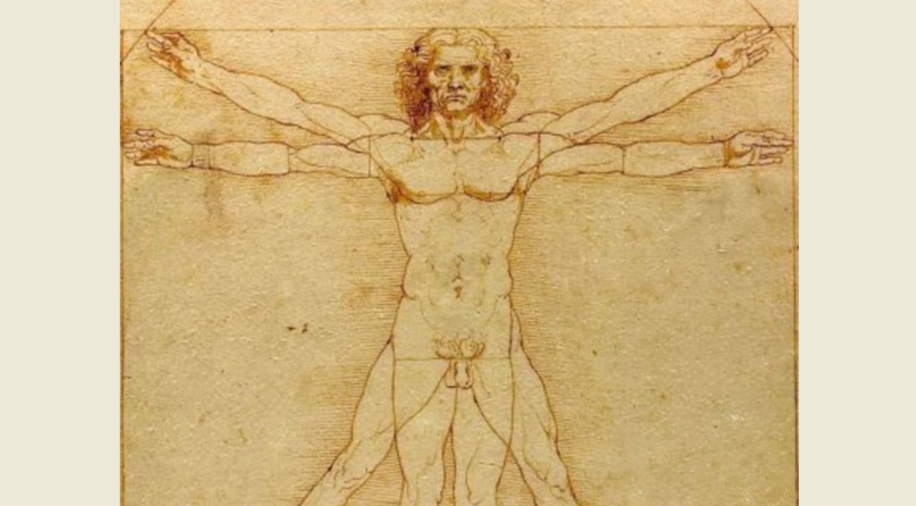 Vitruvijev covjek Leonardo printskrin 1