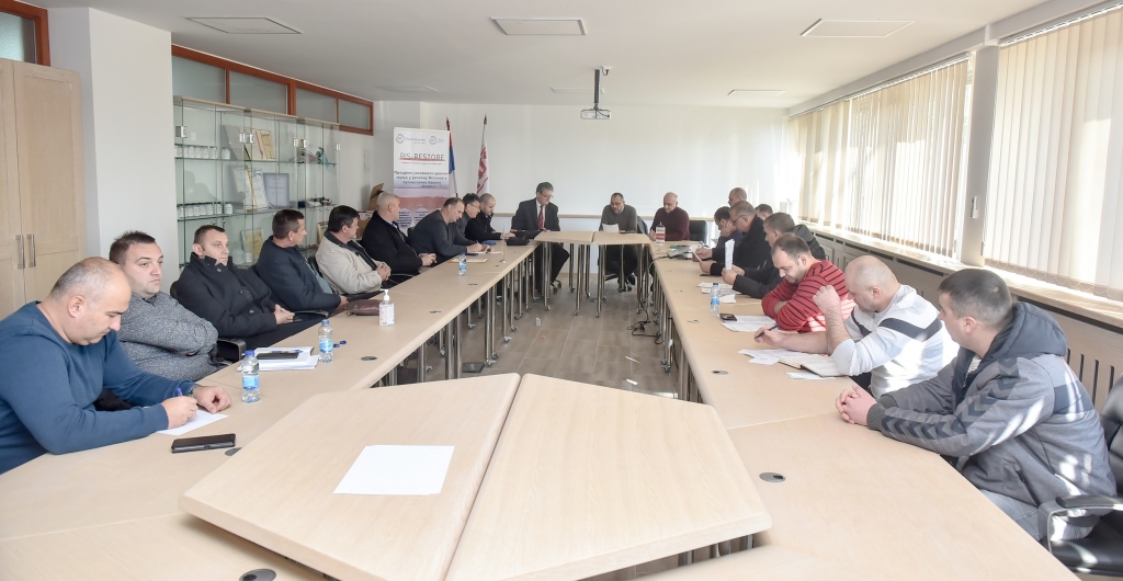 Sjednica Republickog odbora Sindikata metalske industrije i rudarstva danas je odrzana u Alumini