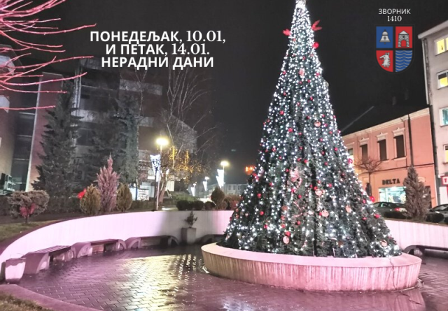 нерадни дани 10. и 14.01.