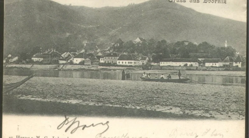 zvornik drina razglednica 1900 slika O 108564763