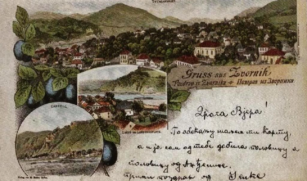Stara razglednica Zvornik1