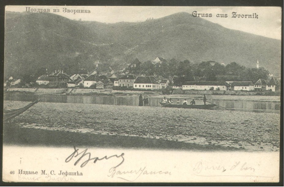 zvornik drina razglednica 1900 slika O 108564763 1
