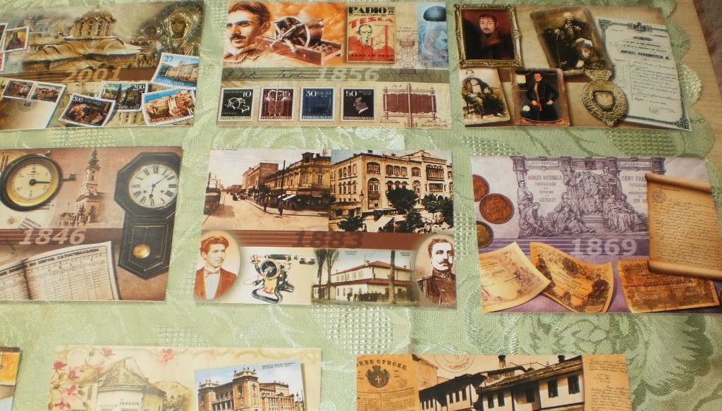 Istorija Poste Srbije 11 razglednica slika O 98315843