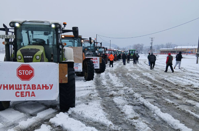 mljekari uruzenje mljekara RS protest