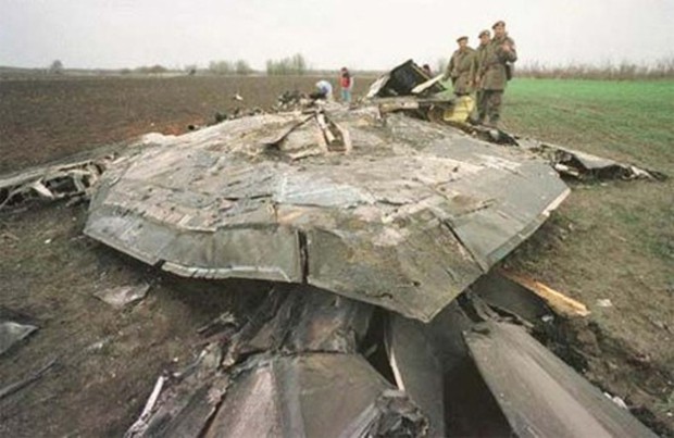 Ostaci f 117 kod Budjanovac