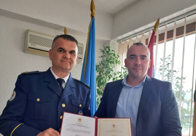 Признање за посебне резултате у раду Одјељењу за организовани криминалитет и дроге СКП ПУ Зворник