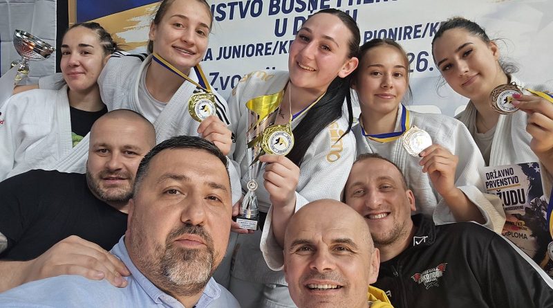 Зворник: „Соколови“ доминантни на Првенству БиХ у џудоу