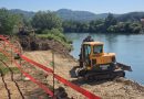 Почела изградња обалоутврде на Дрини у насељу Терминал