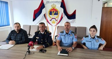 ПУ Зворник: Представљени резултати рада за шест мјесеци ове године – смањен број кривичних дјела, повећан број саобраћајних незгода