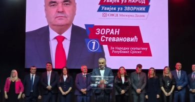 Одржан централни предизборни скуп СНСД-а у Зворнику