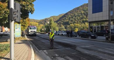 Зворник: Настављени радови на рехабилитацији магистралног пута М19