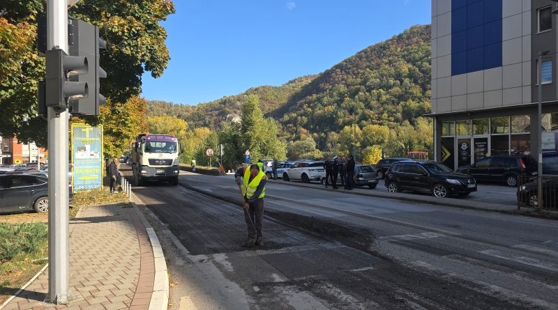 Зворник: Настављени радови на рехабилитацији магистралног пута М19